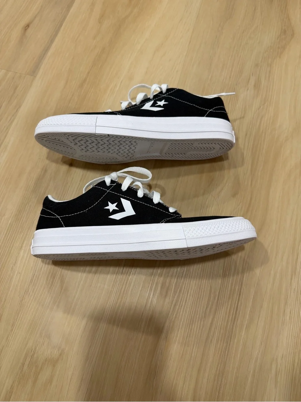 Converse Black/White Day One Low-Top Sneakers